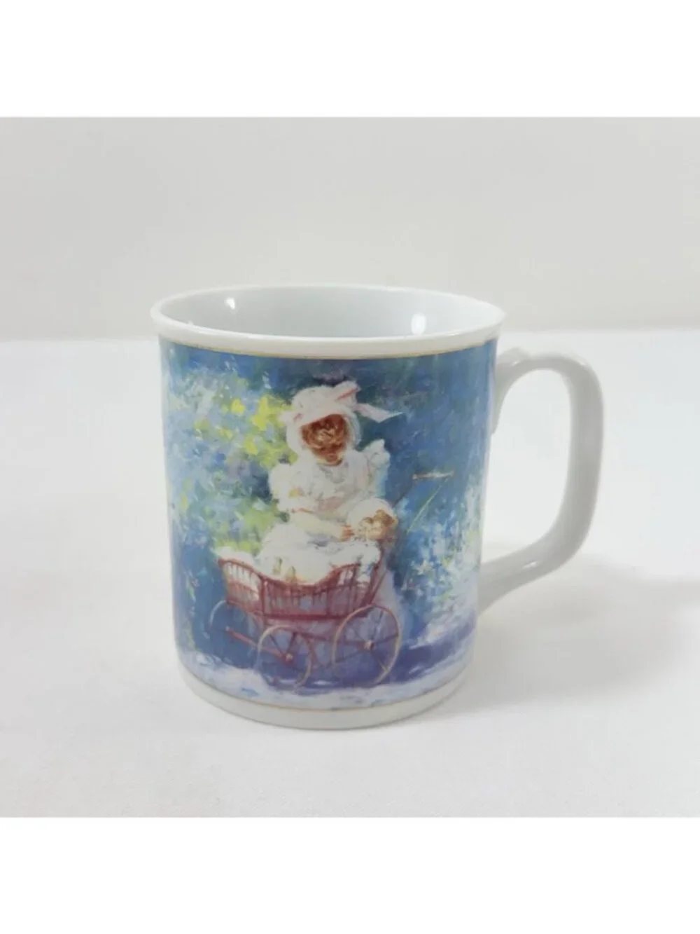 Vintage Richard Judson Zoland Childhood Dreams Mug 75921 Quote Caring Young Kid